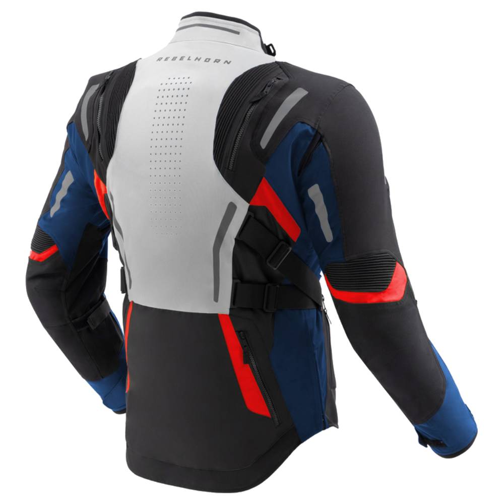Chaqueta Rebelhorn Hiker IV Gris-Azul-Rojo