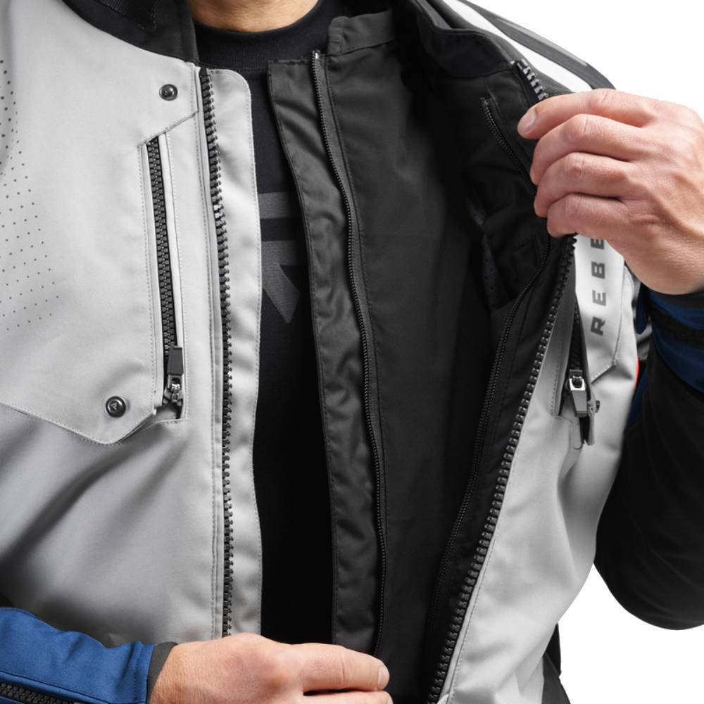 Chaqueta Rebelhorn Hiker IV Gris-Azul-Rojo