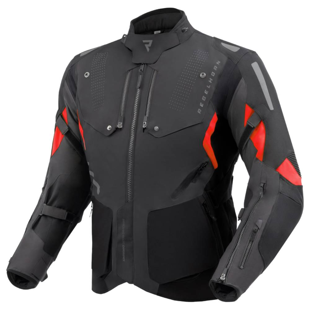 Chaqueta Rebelhorn Hiker IV Negro-Rojo