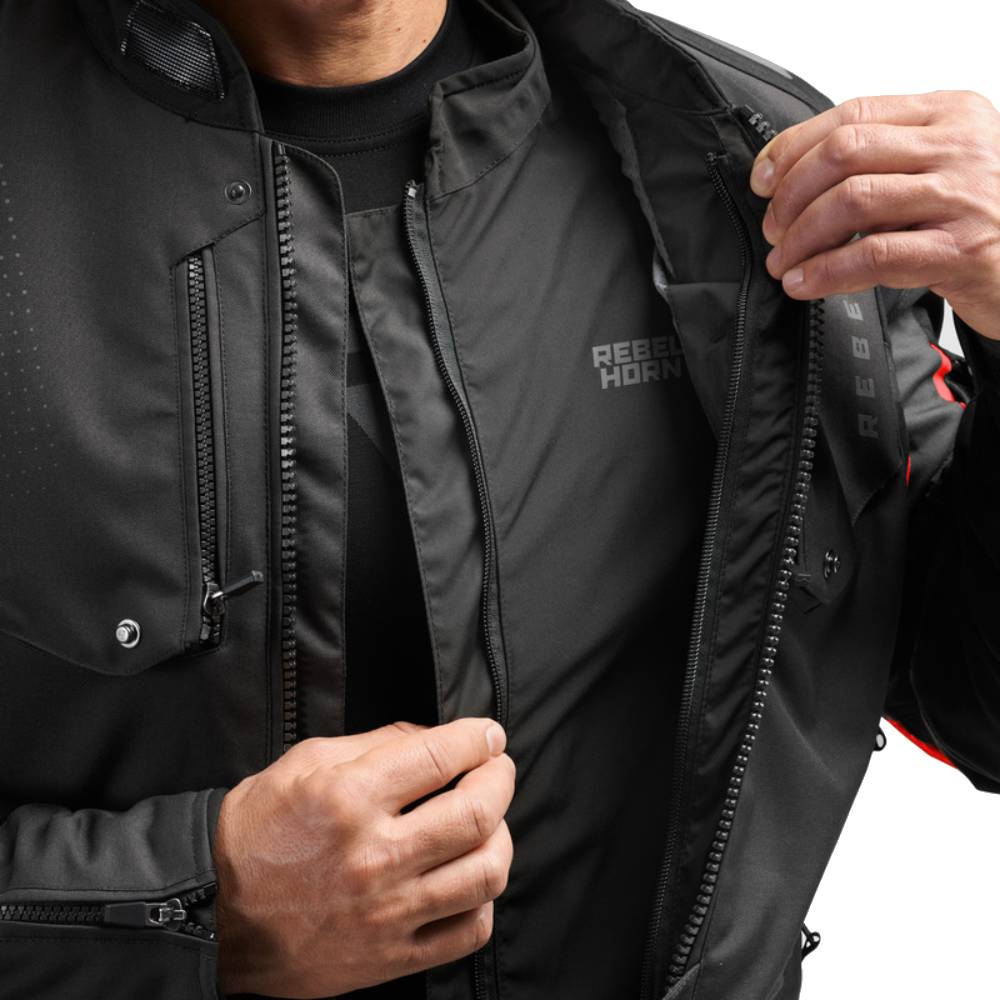 Chaqueta Rebelhorn Hiker IV Negro-Rojo