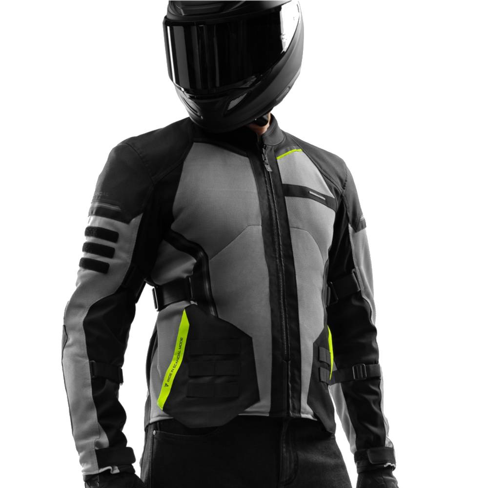 Chaqueta Rebelhorn Scandal 3 Gris-Amarillo Flúor