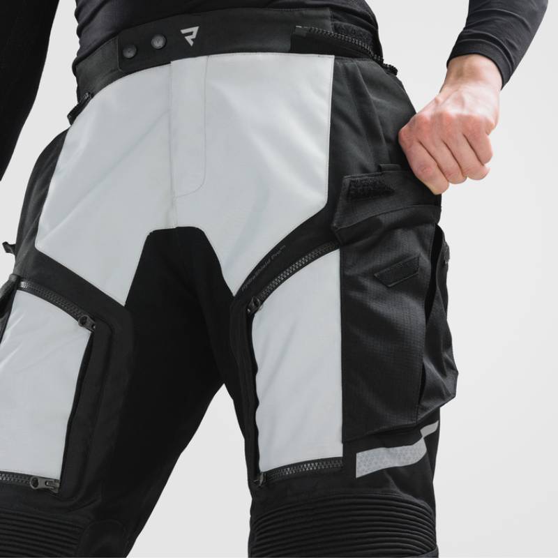 Pantalón moto Rebelhorn Cubby 5 Negro-Gris