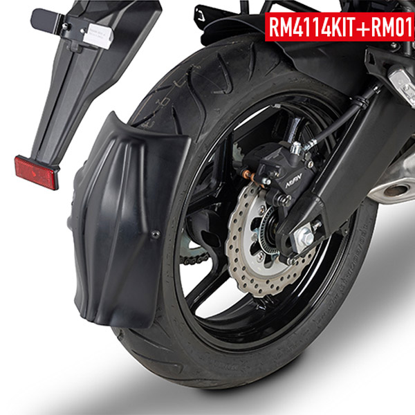 Kit fijacion Guardabarros tallado metal Givi Kawasaki Versys 650 15-