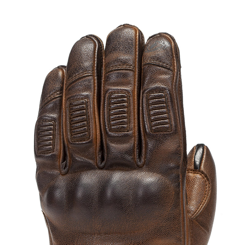 Guantes moto de verano Roma marron Rainers