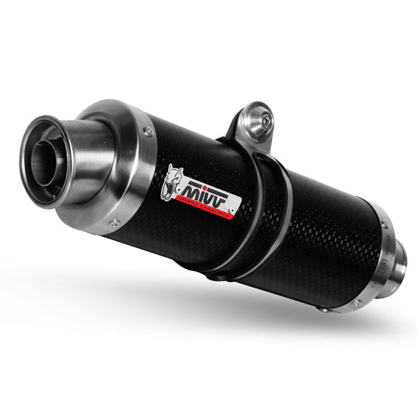Escape MIVV carbono GP Suzuki GSX-S1000 15- en color negro