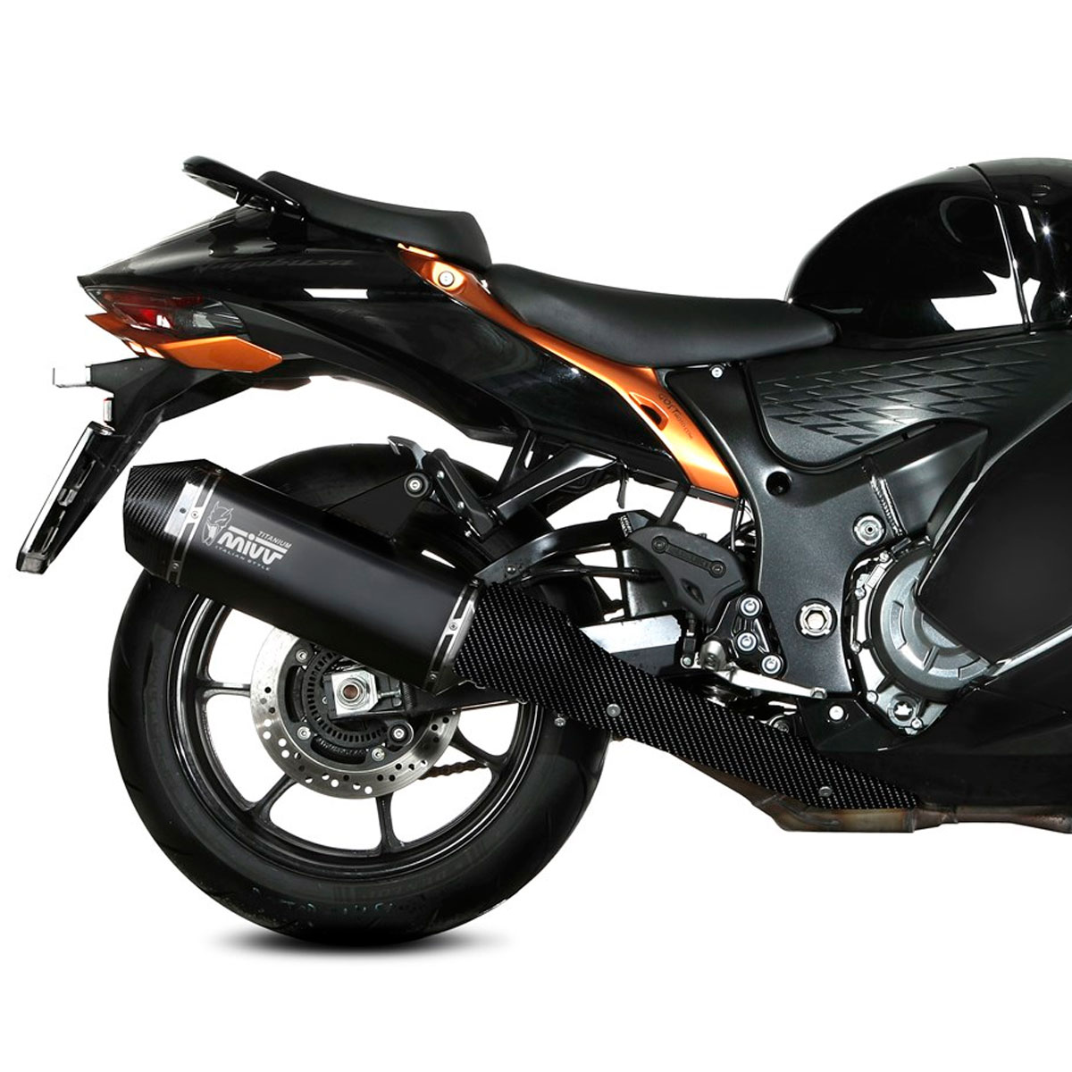 Escapes mivv speed edge negro Suzuki GSXR1300 Hayabusa 18+