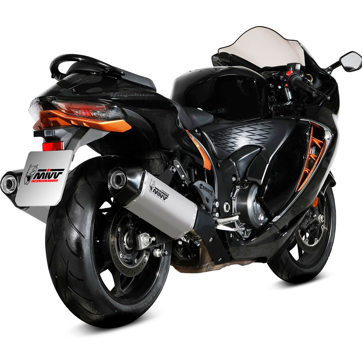Escapes mivv speed edge titanio Suzuki GSXR1300 Hayabusa 18+