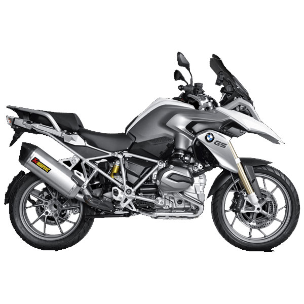 Escape Akrapovic titanio BMW R1200GS/Adventure 13-16