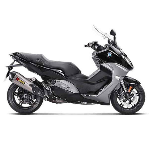 Escape Akrapovic titanio BMW C650 Sport 16 homologado