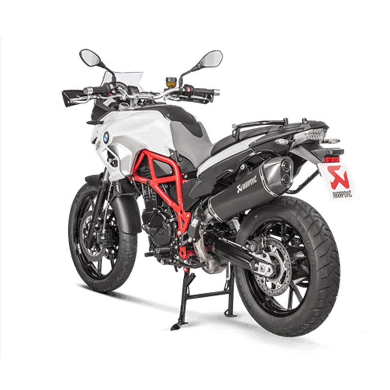 Escape Akrapovic titanio negro BMW F700GS/F800GS/Adventure 13- homologado