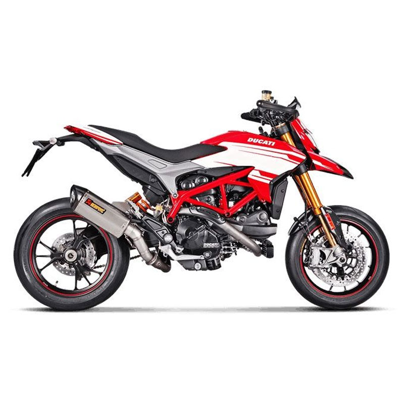 Escape Akrapovic titanio Ducati Hypermotard/Hyperstrada 16-