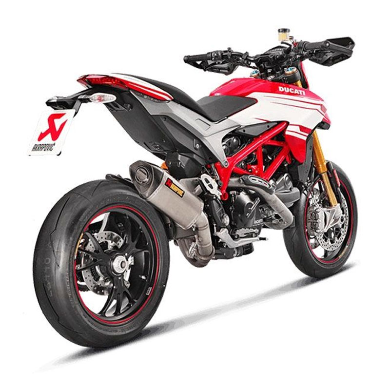 Escape Akrapovic titanio Ducati Hypermotard/Hyperstrada 16-