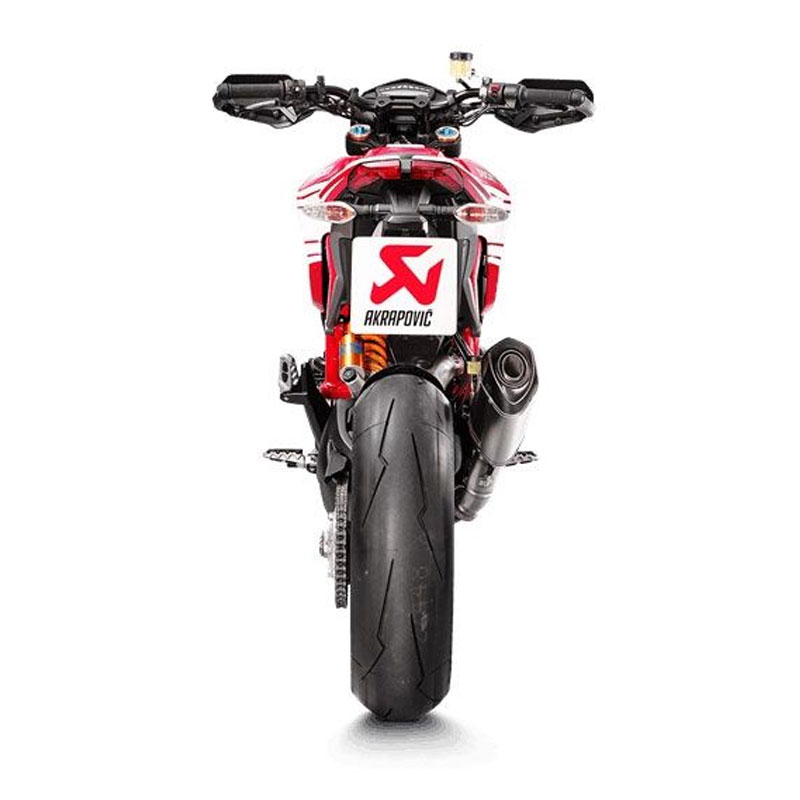 Escape Akrapovic titanio Ducati Hypermotard/Hyperstrada 16-