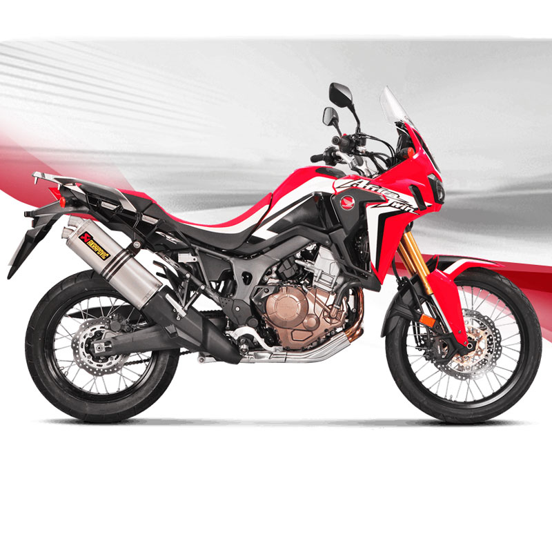 Escape Akrapovic titanio Honda CRF1000L Africa Twin 16-19