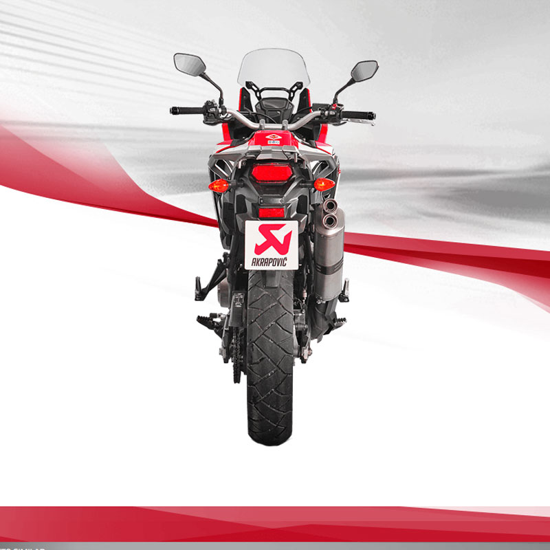 Escape Akrapovic titanio Honda CRF1000L Africa Twin 16-19