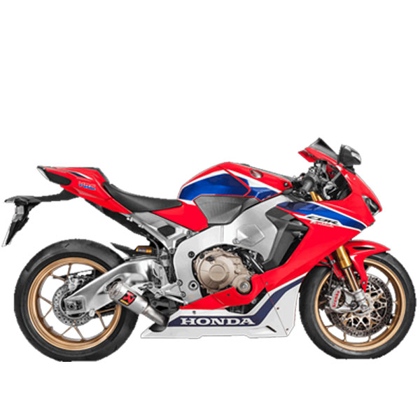 Escape Slip on titanio Honda CBR1000RR 17-19 Akrapovic