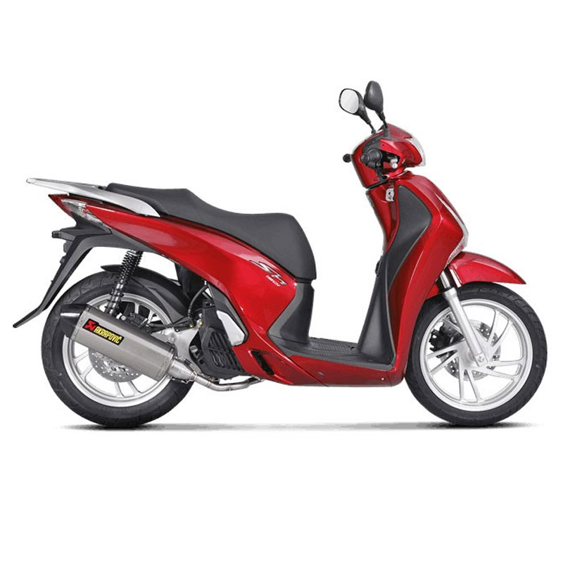 Escape Akrapovic Racing acero Honda SH125i/SH150i 13-16