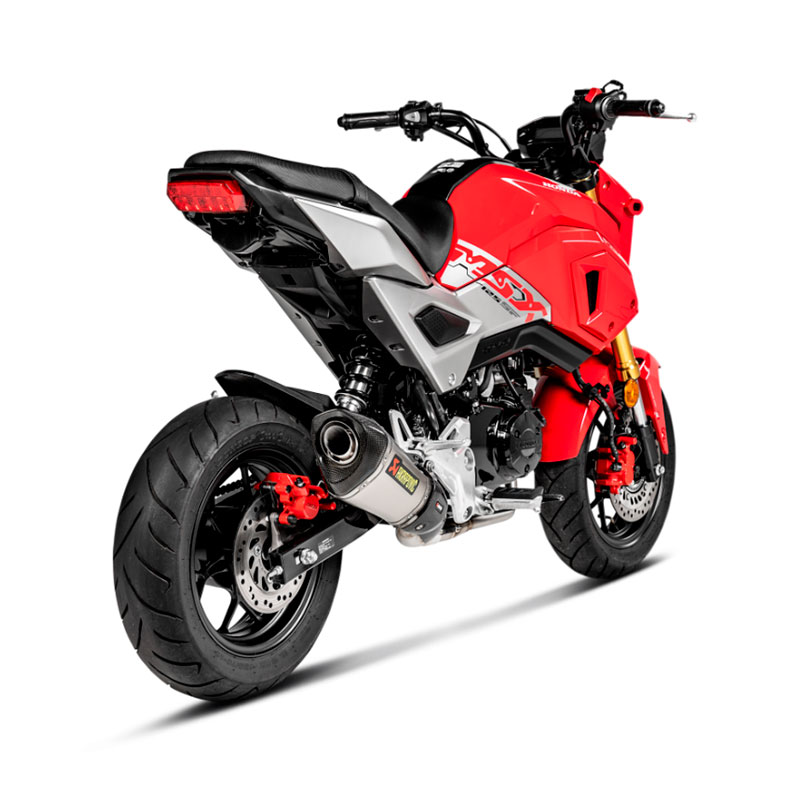 Escape completo Akrapovic Honda MSX 125 / GROM 2016-20