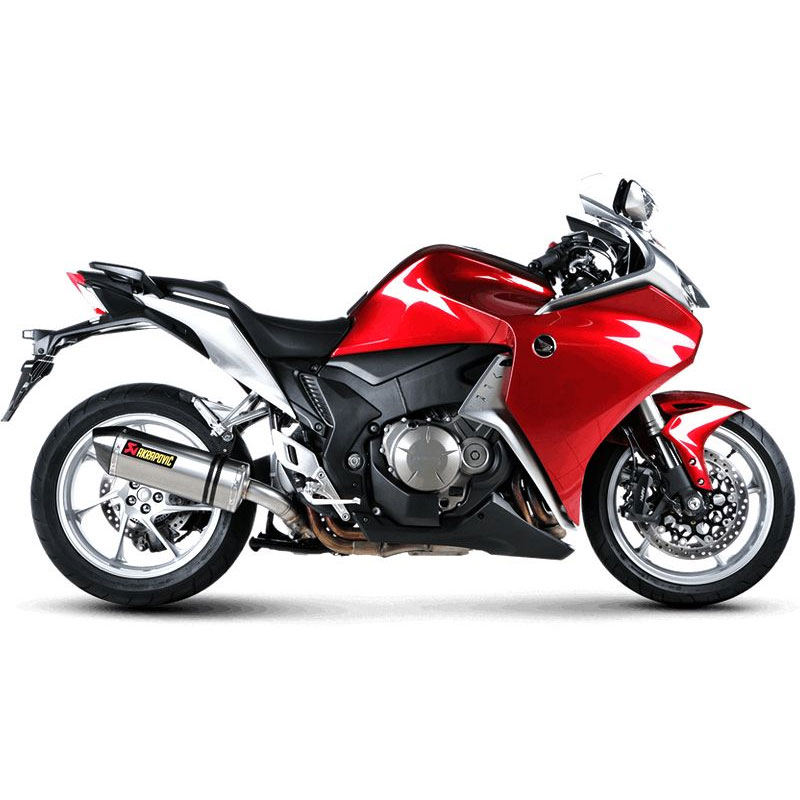 Escape Akrapovic titanio Honda VFR1200F 10-15 homologado