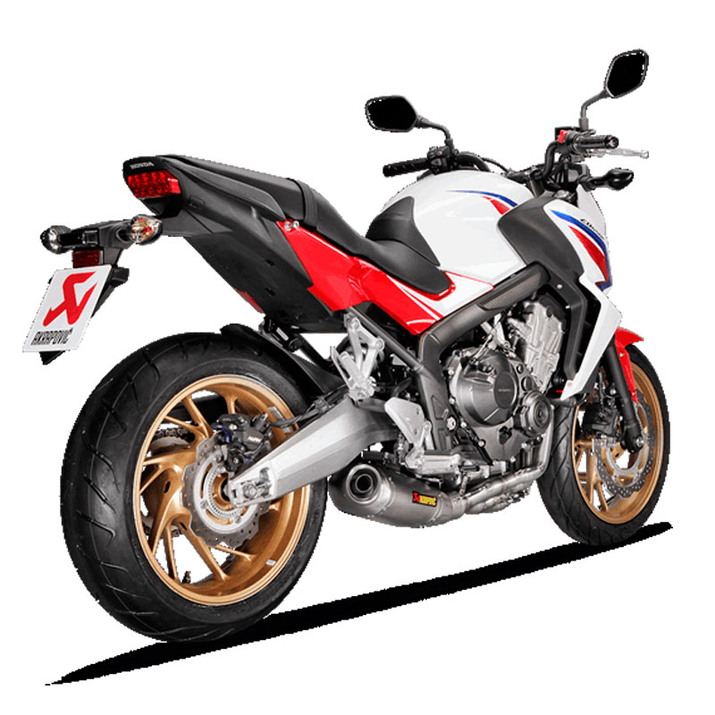 Escape Akrapovic Racing titanio Honda CB650/CBR650 14-