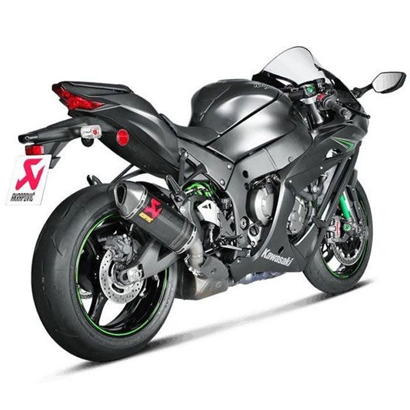 Escape Akrapovic carbono Kawasaki Ninja ZX10R 16-20 homologado