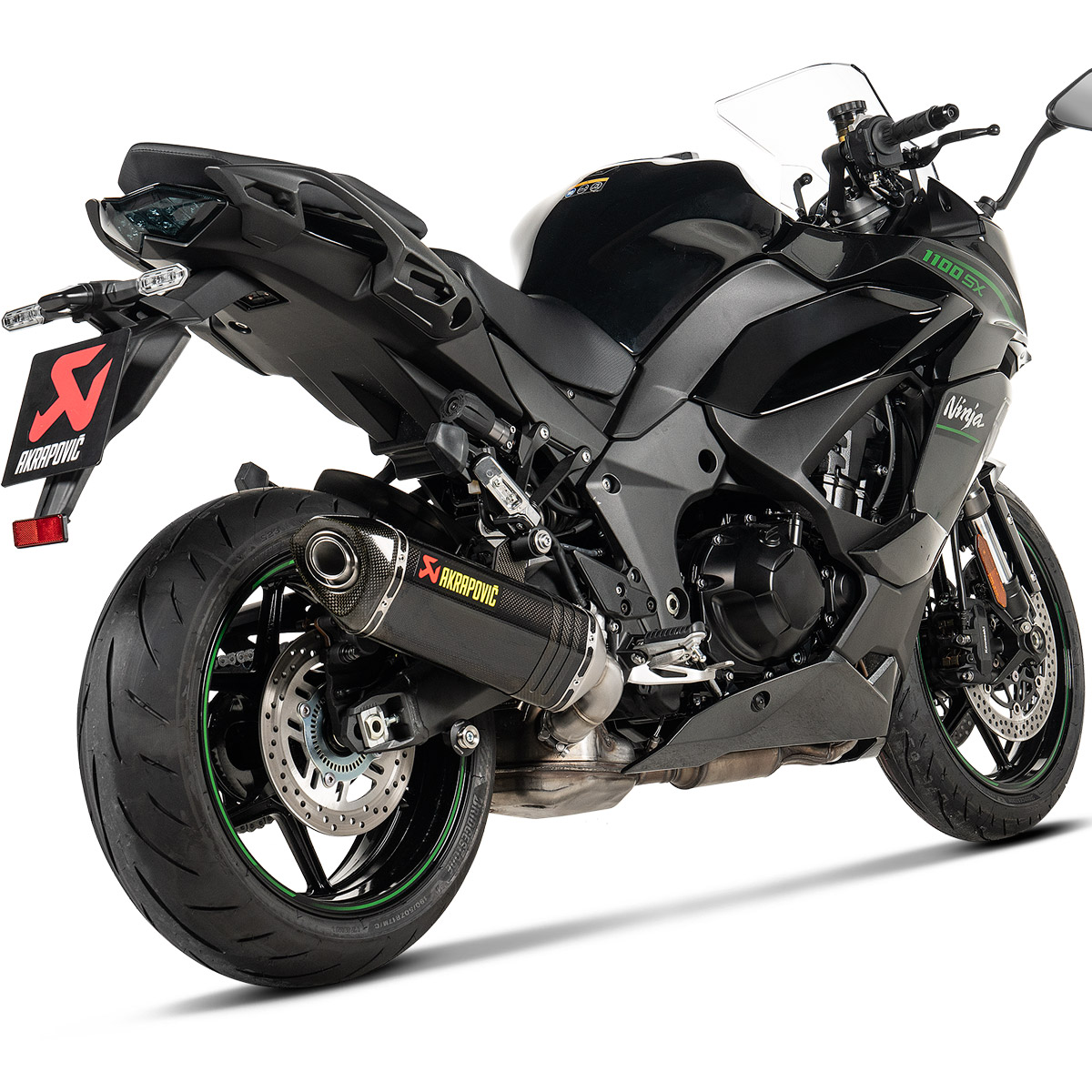 Escape Akrapovic carbono Kawasaki Ninja 1000/1100 SX 20-