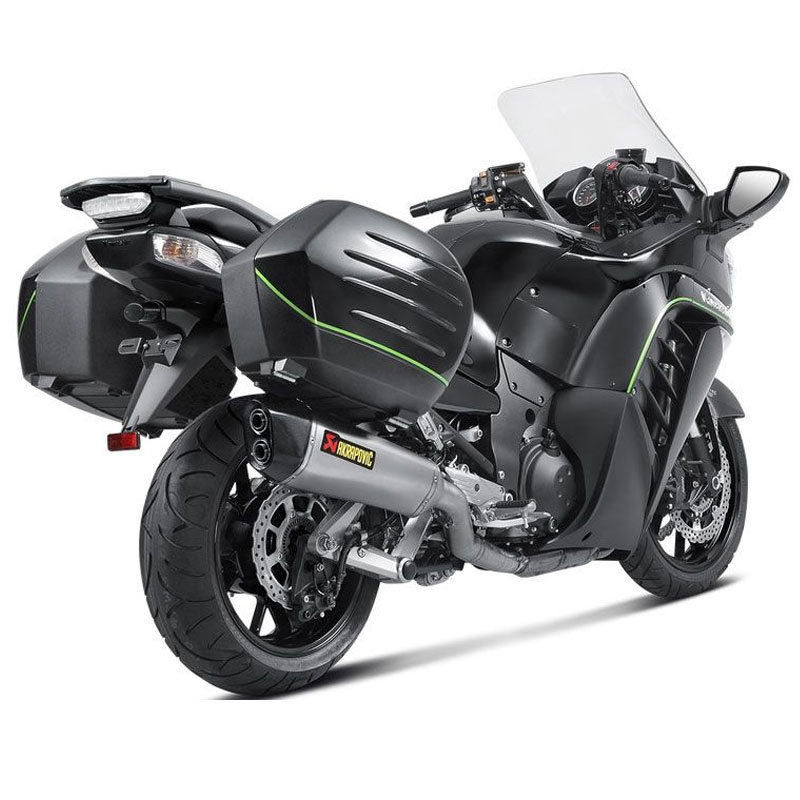 Escape Akrapovic titanio Kawasaki 1400 GTR 08-16