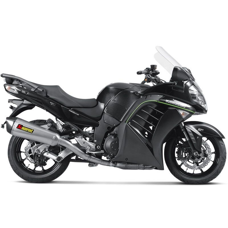 Escape Akrapovic titanio Kawasaki 1400 GTR 08-16