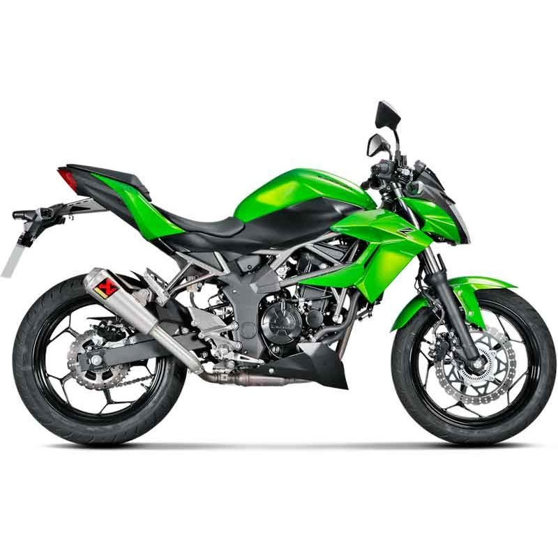 Escape Akrapovic titanio Kawasaki Ninja250-Z125-Ninja 125