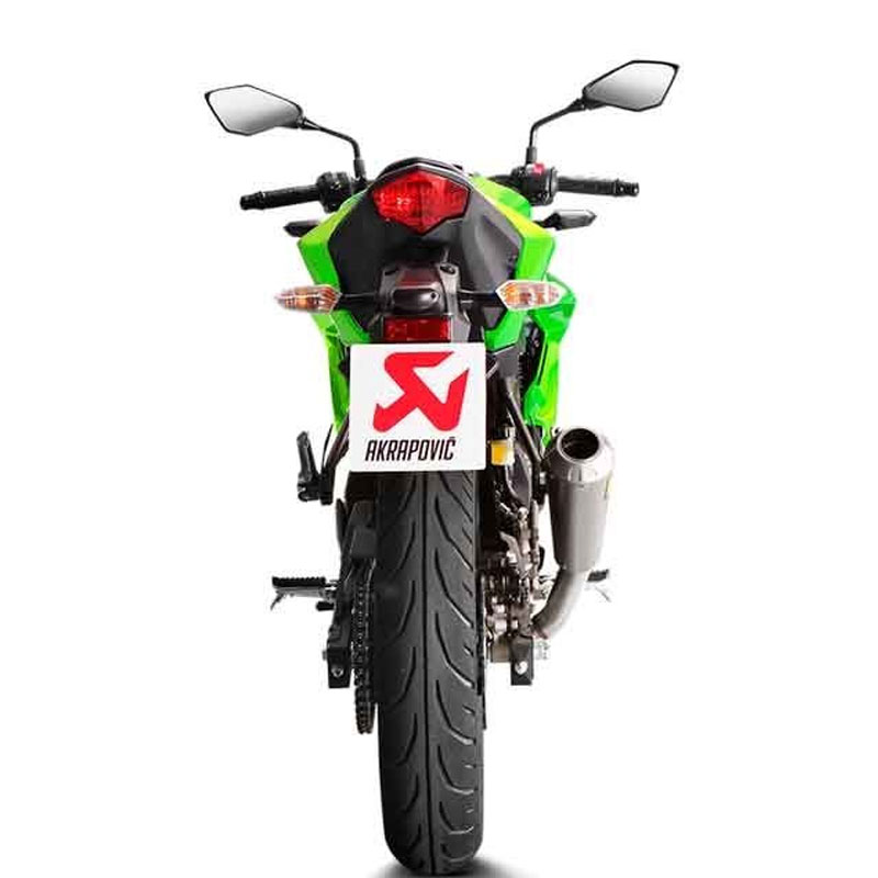 Escape Akrapovic titanio Kawasaki Ninja250-Z125-Ninja 125