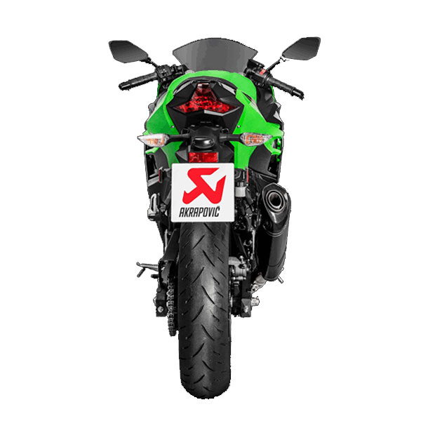 Escape Racing carbono Kawasaki Ninja / Z 400 18- Akrapovic