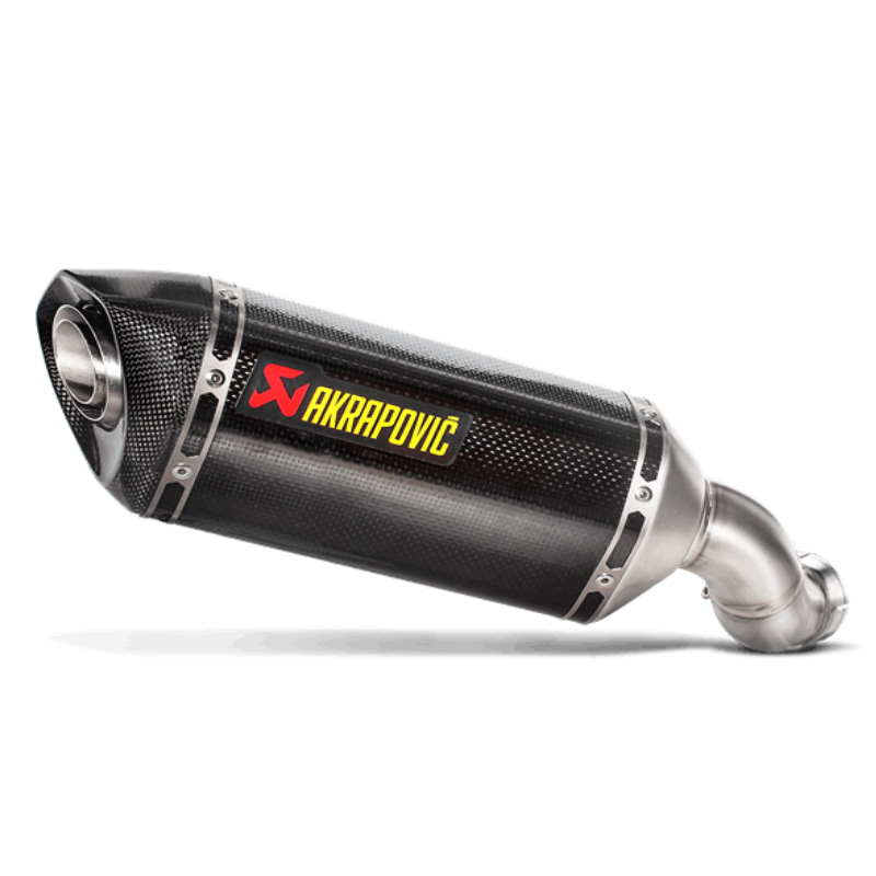 Escape Akrapovic Slip-On carbono Kawasaki Z900E A2 2018-