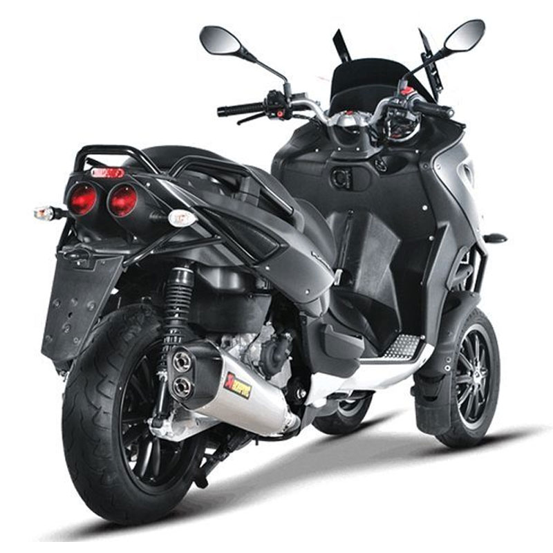 Escape Akrapovic acero Gilera Fuoco 500 07-16