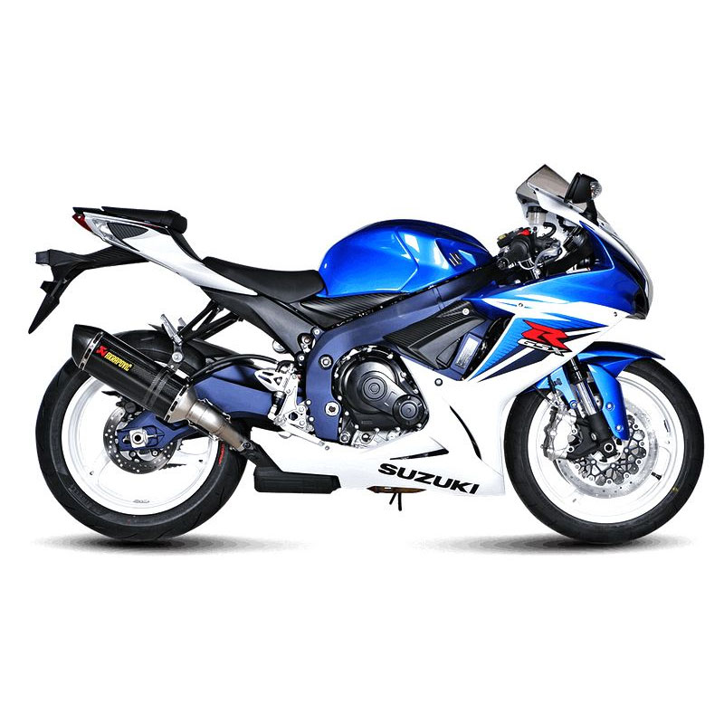 Escape Akrapovic carbono Suzuki GSXR 600/750 11-