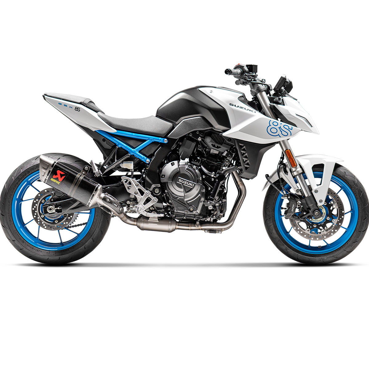 Escape completo Akrapovic carbono Suzuki GSX8S 23+