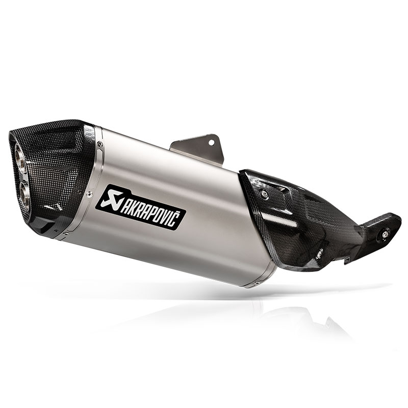 Escape Akrapovic titanio Suzuki VStrom 800DE 23-