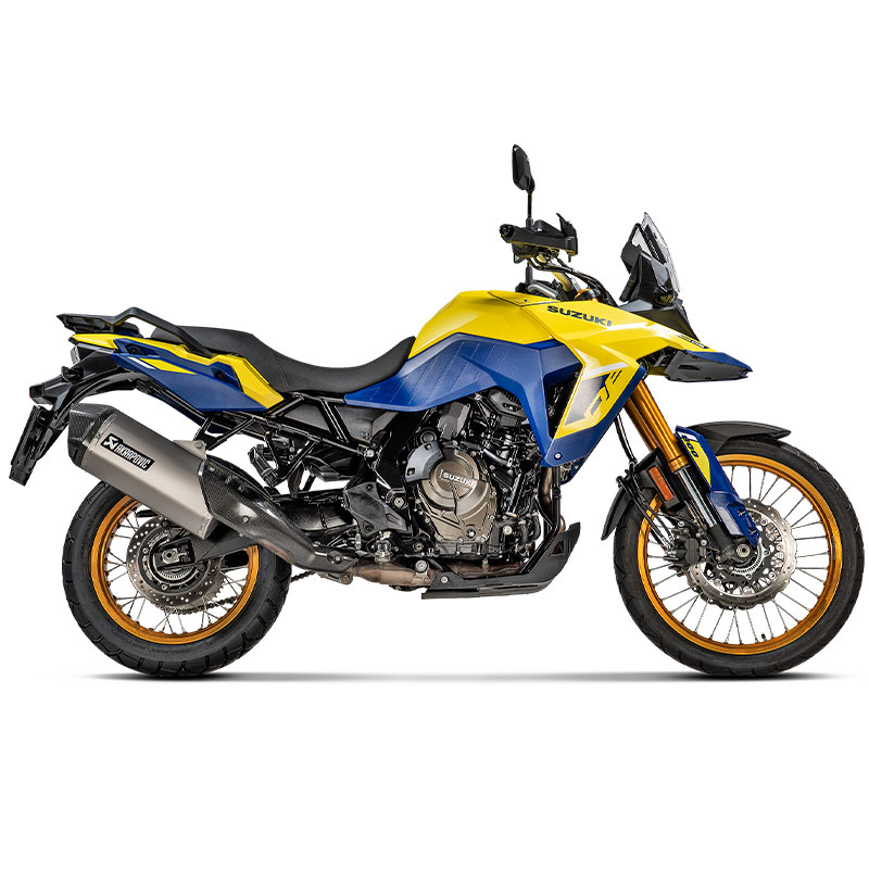 Escape Akrapovic titanio Suzuki VStrom 800DE 23-