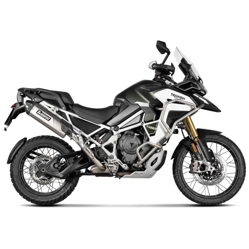 Escape Slip-on Akrapovic TRIUMPH Tiger 1200 GT / RALLY 2022+