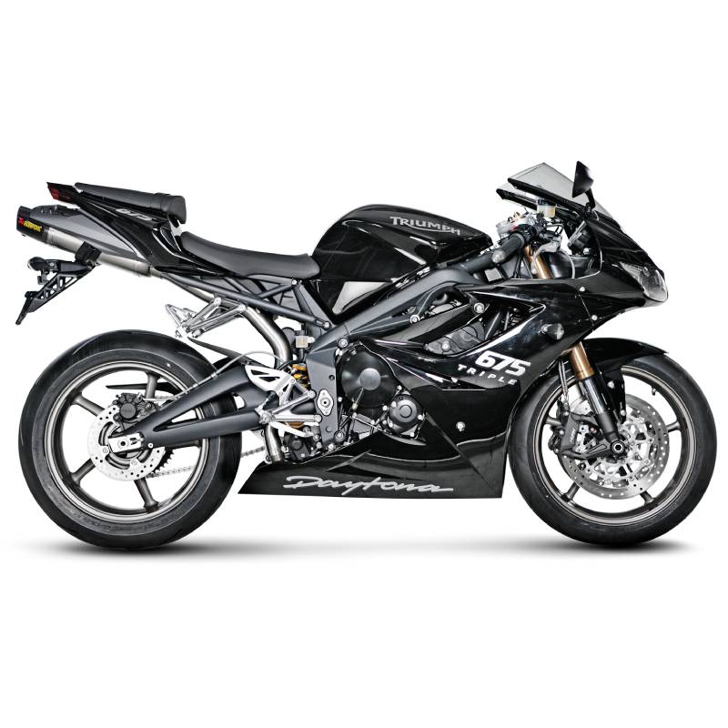 Escape Slip-on Akrapovic Triumph Daytona 675 2006-2012