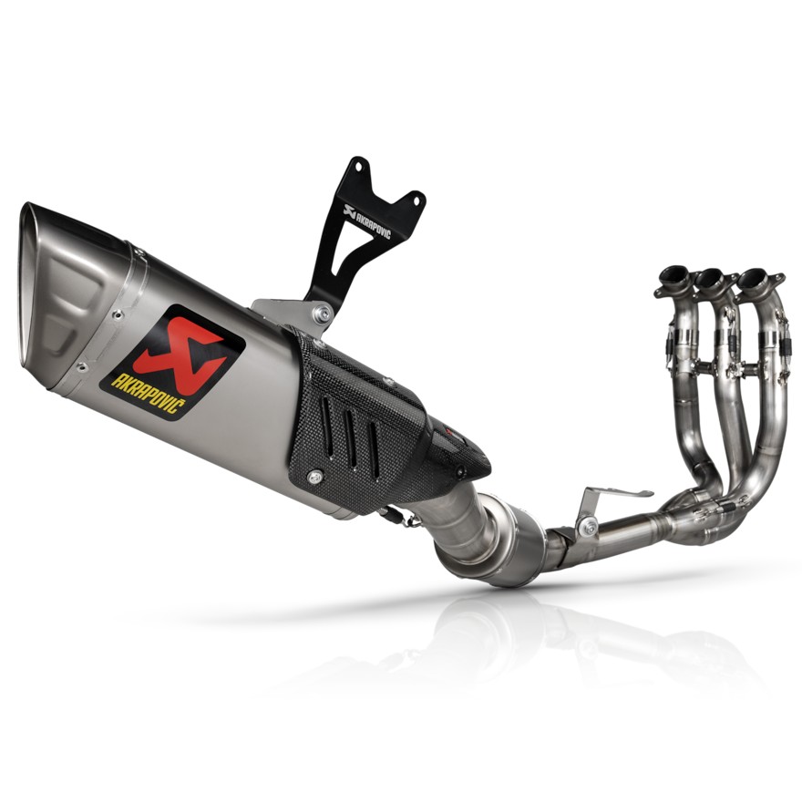 Sistema completo Akrapovic Evolution Line Triumph Street Triple / Daytona 765 25+
