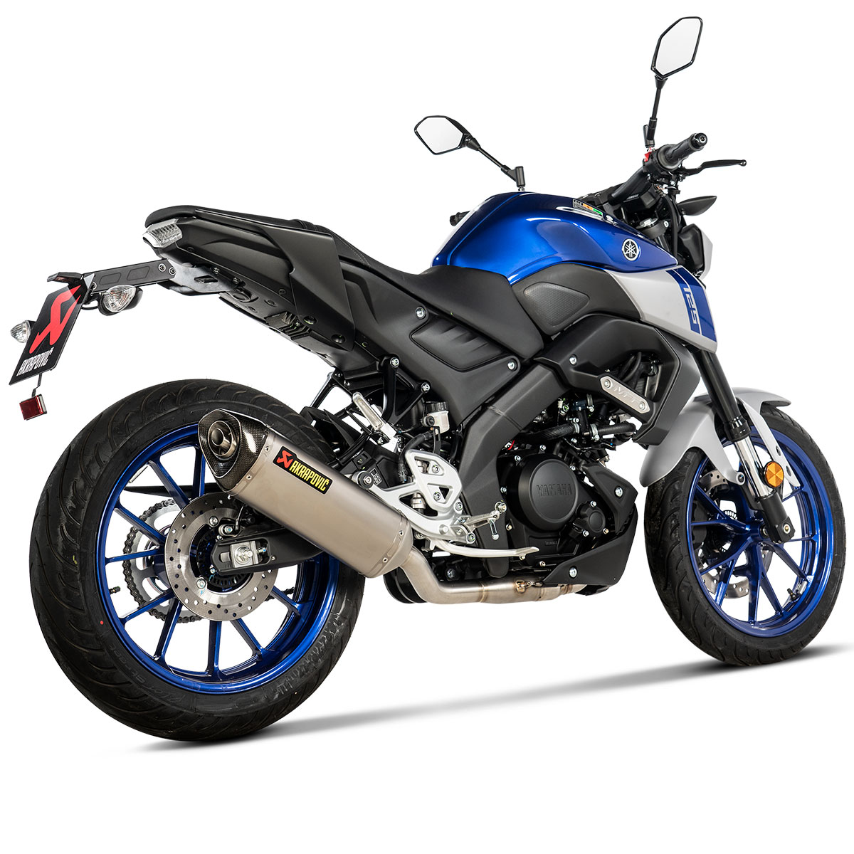 Escape Racing Line Titanio Akrapovic Yamaha MT125 21+