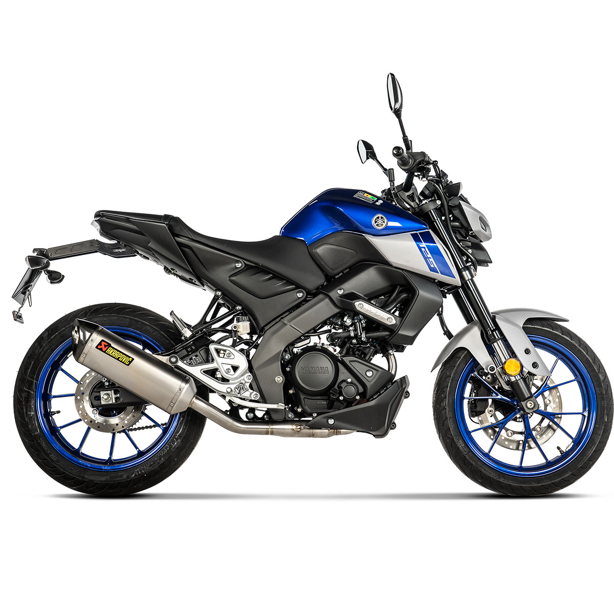 Escape Racing Line Titanio Akrapovic Yamaha MT125 21+