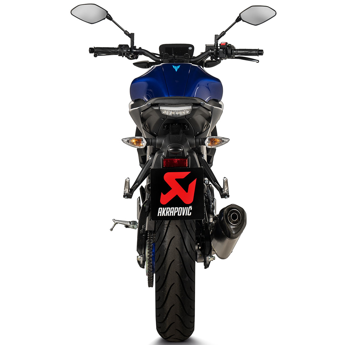 Escape Racing Line Titanio Akrapovic Yamaha MT125 21+