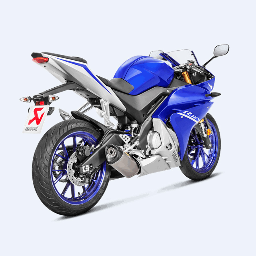 Catalizador Akrapovic acero Yamaha YZF R125 2017- y MT125