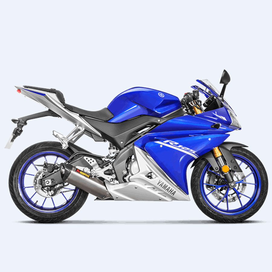 Catalizador Akrapovic acero Yamaha YZF R125 2017- y MT125