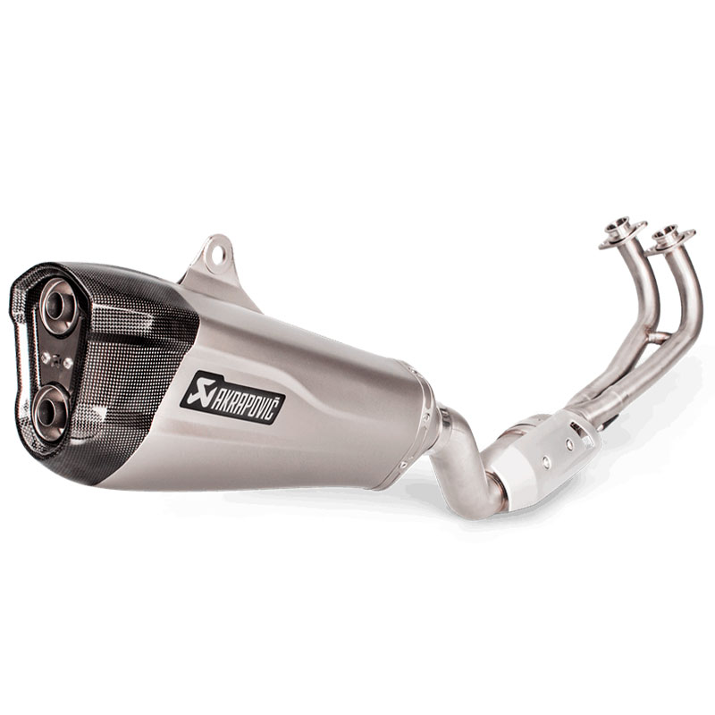 Sistema de escape Akrapovic racing titanio Yamaha TMax 17-19