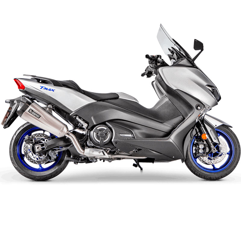 Sistema de escape Akrapovic racing titanio Yamaha TMax 17-19