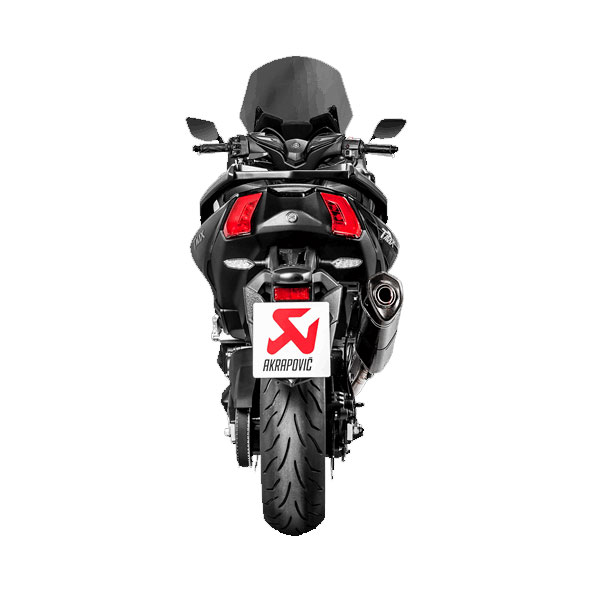 Escape Racing carbono Yamaha Tmax 530 17-19 Akrapovic