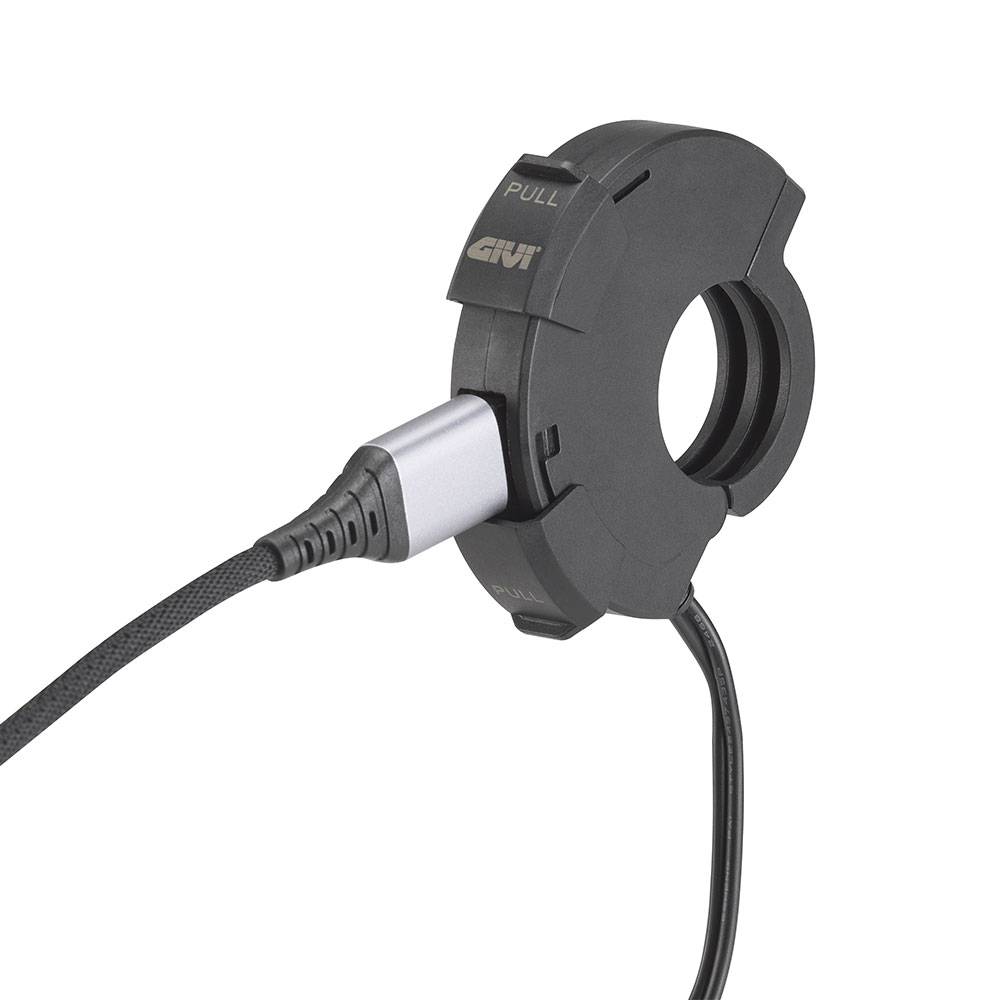 Toma eléctrica para manillar USB y USB-C