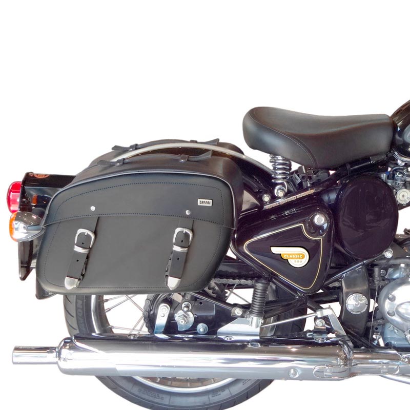 Soporte alforjas Klick Fix Royal Enfield continental gt Spaan